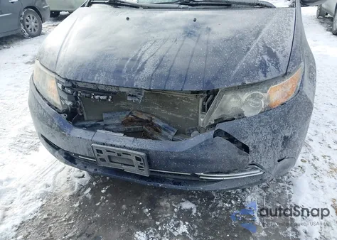 2014 Honda Odyssey Lx из США, поврежденный, VIN 5FNRL5H22EB001662